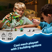 Thumbnail for LEGO DREAMZzz Fox Guardian Mech Building Toy for Boys & Girls - Pretend Play Set for Kids, Ages 9+ - W/2 Build Options, 3 Minifigures, & 3 Creatures - Gift Idea for Birthdays - 71508