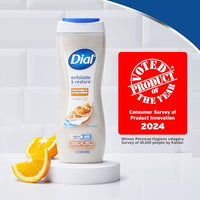 Thumbnail for Image 2 of Dial Body Wash, Orange Peel & Cocoa Butter, Vitamin E, 16 Fl Oz, 4 Count