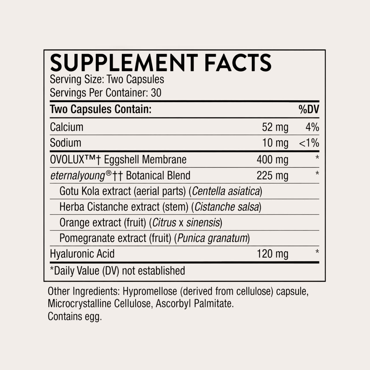 THORNE - Radiant Skin Complex - Hyaluronic Acid & Clinically Studied Ingredients - Skin Hydration & Healthy Aging Support - Helps Reduce Fine Lines & Wrinkles* - NSF Certified for Sport - 60 Capsules