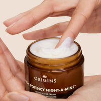 Thumbnail for Origins High-Potency Night-A-Mins Resurfacing Face Moisturizer with Jojoba and Squalane | Night Cream, 1.7 Fl Oz