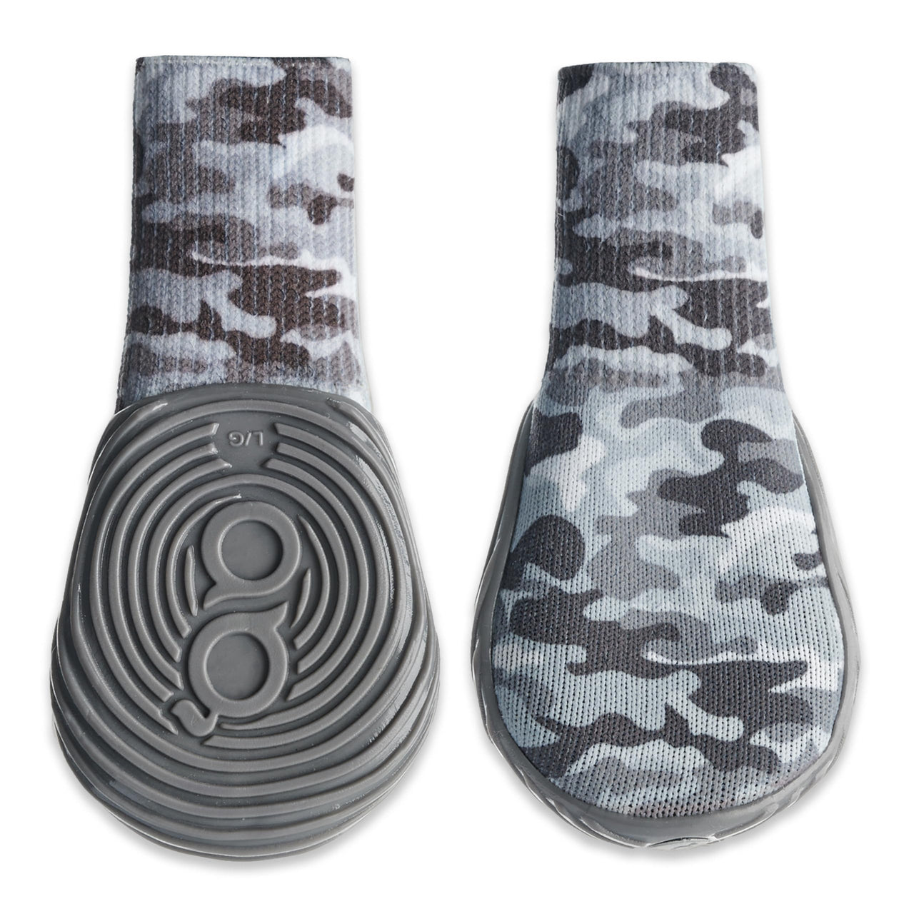 GOO EEZ - Ultras Printed Dog Boots (2-Pack) Camo/Grey