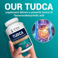 Thumbnail for Dr. Berg TUDCA Supplement (Tauroursodeoxycholic Acid) - Powerful Formula for Liver Health, Bile Flow, Gallbladder Support, and Digestive Health* - 30 Capsules