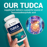 Thumbnail for Dr. Berg TUDCA Supplement (Tauroursodeoxycholic Acid) - Powerful Formula for Liver Health, Bile Flow, Gallbladder Support, and Digestive Health* - 30 Capsules