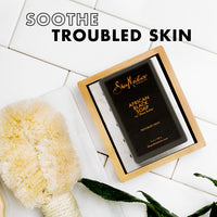 Thumbnail for SheaMoisture Face and Body Bar for Oily, Blemish-Prone Skin African Black Soap Paraben Free 3.5 oz 4 Count, facial cleanser
