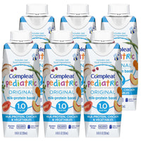 Thumbnail for Compleat Pediatric Original Pediatric Tube Feeding Formula Unflavored 8.45 oz Carton, 6 Count