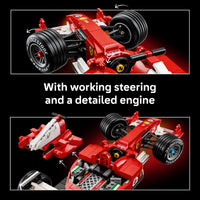 Thumbnail for LEGO Icons Ferrari F2004 & Michael Schumacher Building Set for Adults, Ages 18+ - Ferrari F1 Bedroom, Home Office, Desk Decor - Gift Ideas for Men, Women & Fans - 11375