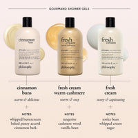 Thumbnail for philosophy fresh cream shower gel - with notes of vanilla, heliotrope & tonka bean - 16 fl oz