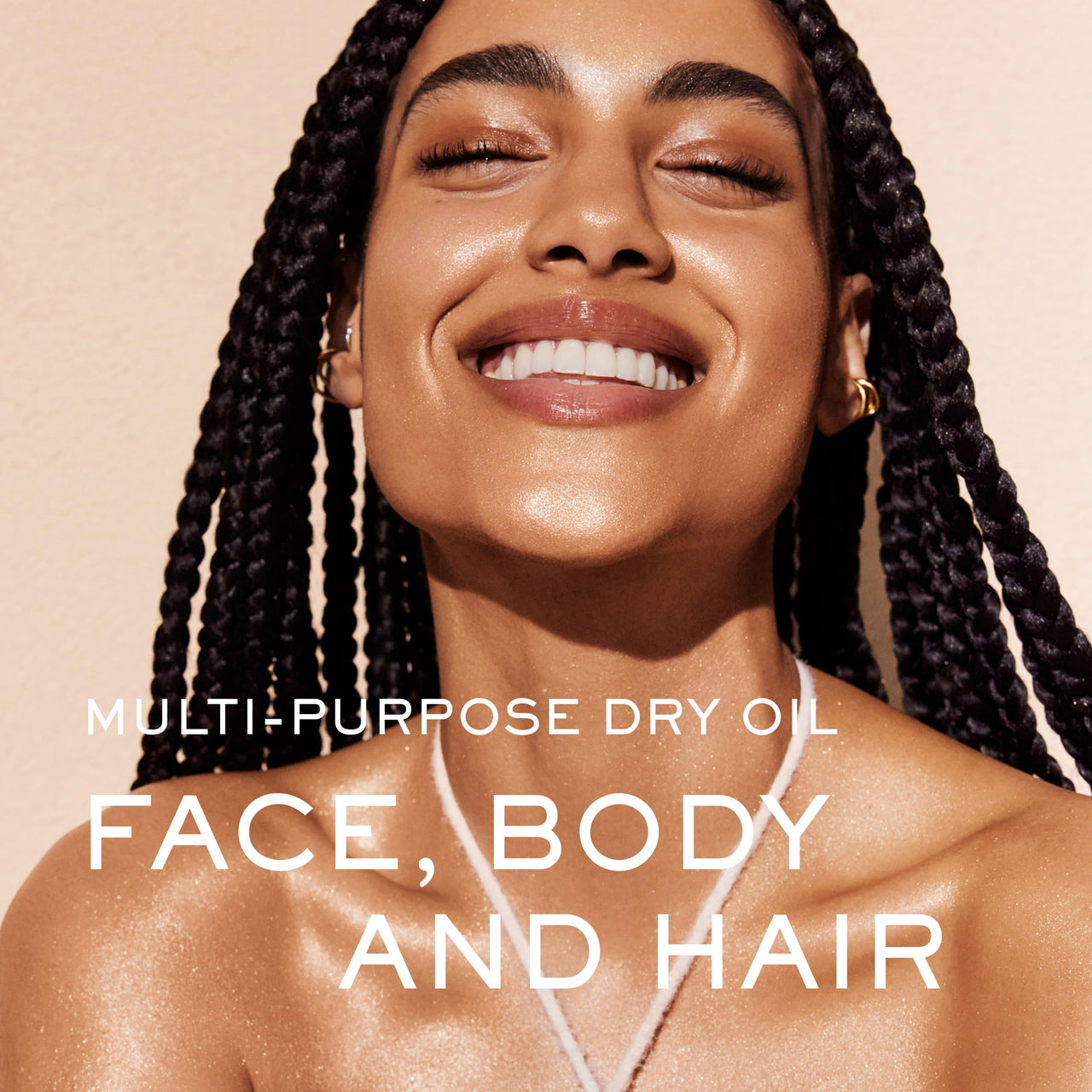 Nuxe Huile Prodigieuse Shimmer Dry Oil With 7 Botanical Oils for Radiant Glow & Hydration for Face, Body & Hair, 1.6 Fl Oz