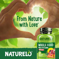 Thumbnail for NATURELO Multivitamins for Teenage Girls/Boys, 60 Capsules, Whole Food Multivitamin with Minerals, Non-GMO, Vegetarian
