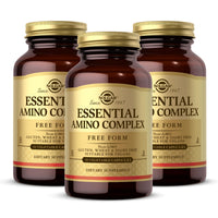 Thumbnail for Solgar Essential Amino Complex, 90 Vegetable Capsules (Pack of 3) - Free Form Essential Amino Acids - Non-GMO, Vegan, Gluten Free, Dairy Free, Kosher - 270 Total Servings