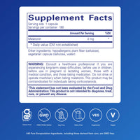 Thumbnail for Pure Encapsulations Melatonin 3 mg - Antioxidant Supplement to Support Natural Sleeping & Relief of Occasional Sleeplessness - for Natural Sleep Support* - 180 Capsules