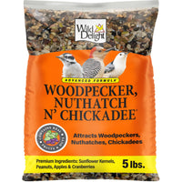 Thumbnail for Wild Delight Woodpecker, Nuthatch N' Chickadee Food, 5 lb (364050)