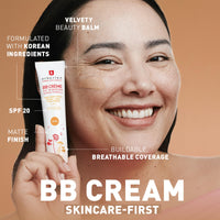 Thumbnail for Erborian BB Cream with Ginseng, Fair (Clair) - Lightweight Buildable Coverage with SPF 20 & Ultra-Soft Matte Finish Minimizes Pores & Imperfections - Korean Face Skincare - 0.5 Oz