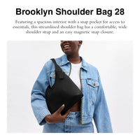 Thumbnail for Coach Brooklyn Shoulder Bag 28, Black