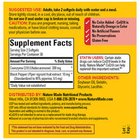 Thumbnail for Nature Made CoQ10 200mg per Serving with Black Pepper Extract for Enhanced Nutrient Absorption, CoQ10 Supplement for Heart Health Support, 60 Softgels, 30 Day Supply