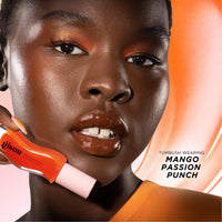 Thumbnail for Gisou Honey Infused Hydrating Lip Oil, Nourishing Lip Moisturizer for Dry Lips, High Shine, Smooth Finish, Sheer Hot Coral Shade, Tropical Mango Passion Fruit Scent, Mango Passion Punch, 8ml