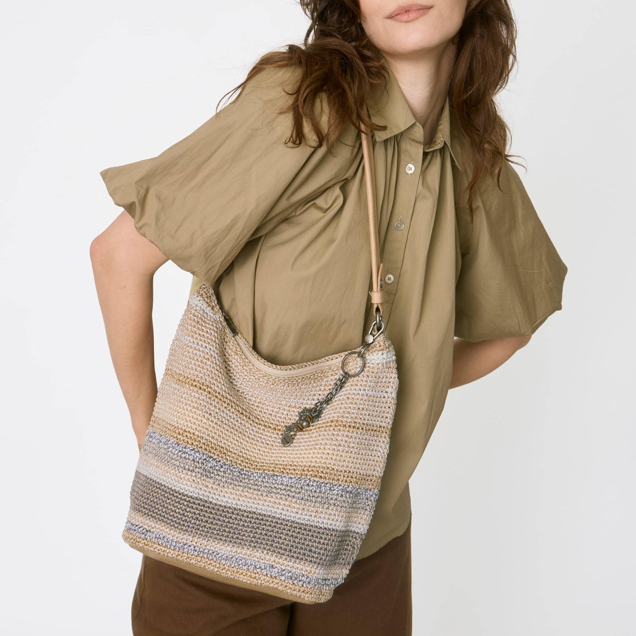 The Sak Sequoia Crochet Hobo