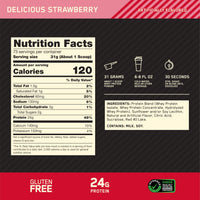 Thumbnail for Optimum Nutrition Gold Standard 100% Whey Protein Powder, Delicious Strawberry, 5 Pound (Packaging May Vary)