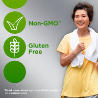 Thumbnail for Centrum Silver Adult (80 Count) Multivitamin/Multimineral Supplement Tablet, Vitamin D3, Age 50+