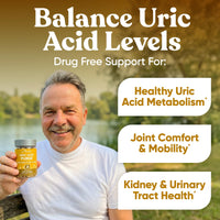 Thumbnail for Eu Natural Purge Uric Acid Flush - Eat & Drink What You Want - Uric Acid Support for Joints & Mobility with Celery Seed, Tart Cherry & Chanca Piedra - 60 Vegetarian Capsules