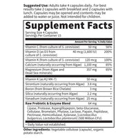 Thumbnail for Garden of Life Raw Calcium Supplement for Women and Men - Vitamin Code Made from Whole Foods with Magnesium, K2, Vitamin D3 and Vitamin C Plus Probiotics for Digestion, 60 Capsules