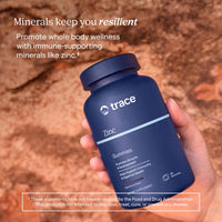 Thumbnail for Trace Minerals Zinc - Zinc Gummy Supplement for Healthy Development & Immune Support - Digestion & Metabolism - Children's Gummy - Gelatin-Free & Vegan - Elderberry Flavor - 60 Count (30 Servings)