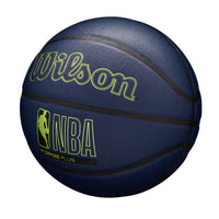 Thumbnail for WILSON NBA Forge Plus Indoor/Outdoor Basketball - Navy Blue, Size 7-29.5