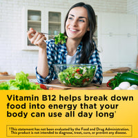Thumbnail for Nature Made Vitamin B12 Extra Strength 3000 mcg, B12 Vitamin Supplement for Energy Metabolism Support, 60 Softgels, 60 Day Supply
