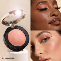 Thumbnail for Milani Baked Blush, Powder Blush for Cheeks, Cruelty Free Makeup - Shape, Contour & Highlight Face for a Shimmery or Matte Finish -Luminoso