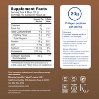 Thumbnail for Vital Proteins Collagen Peptides Powder Supplement, Hydrolyzed Collagen for Skin, Hair, Nails & Joints, Chocolate, 28 Servings