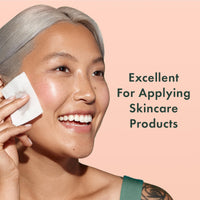 Thumbnail for Rael Cotton Pads for Face - Facial Sponge, Square Pad Use with Toner, Makeup Remover, Lint-Free, Soft and Thin, Korean Skin Care (200 Count)