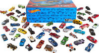Thumbnail for Hot Wheels Toy Cars & Trucks, 50-Pack of 1:64 Scale Vehicles, Individually Packaged (Styles May Vary) (Amazon Exclusive)