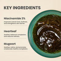 Thumbnail for AXIS-Y New Skin Resolution Gel Mask Mugwort with 2% Niacinamide - Spot Treatment for Face, Barrier Repair & Brightening - Vegan Korean Skin Care Face Mask - 3.38 fl. oz.