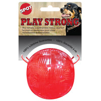 Thumbnail for SPOT Play Strong Ball - Durable TPR Ball, Long Lasting Dog Toy for Aggressive Chewers, Hollow Center to Hide Treats, Virtually Indestructible Dog Toy for Dogs & Puppies up to 60lbs - 3.25 inch