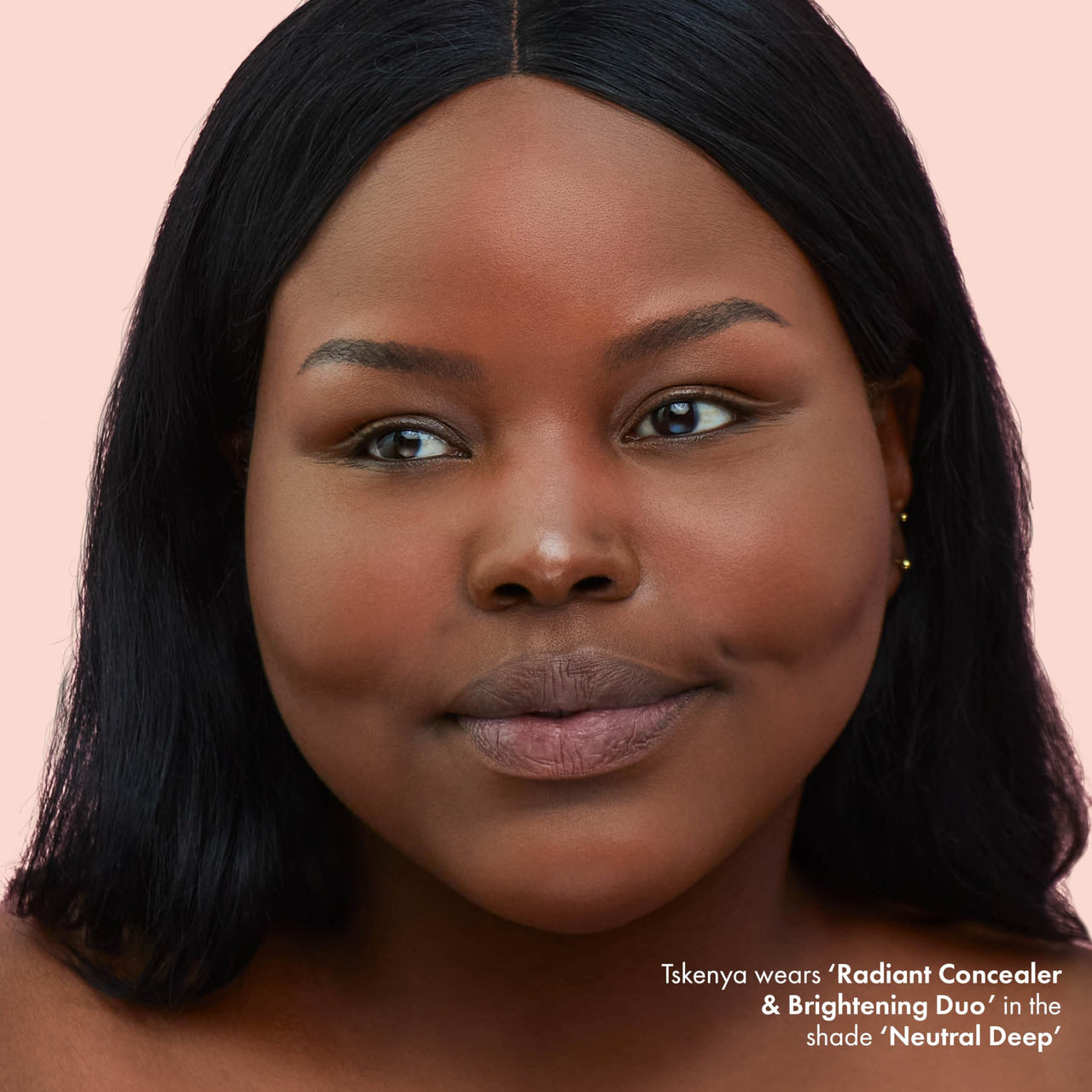 ICONIC LONDON Radiant Concealer & Brightening Duo | Creamy Liquid + Brightening Crayon Dual Ended Concealer, Cruelty Free, Vegan Makeup (Neutral Deep) 0.08 oz