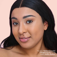 Thumbnail for ICONIC LONDON Radiant Concealer & Brightening Duo | Creamy Liquid + Brightening Crayon Dual Ended Concealer, Cruelty Free, Vegan Makeup (Golden Medium) 0.08 oz