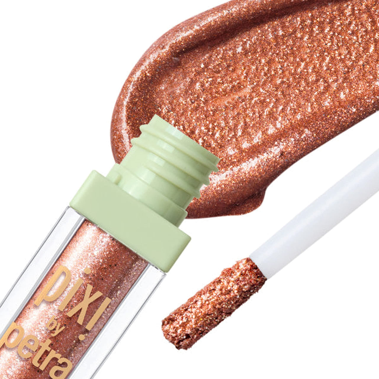 Pixi Beauty Liquid Fairy Lights - PassionLight | Light Reflecting Glitter Eyeshadow | Super Sparkles Eyes For Ethereal Look | Vegan & Cruelty-Free | 0.18 oz/5g