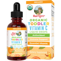 Thumbnail for MARYRUTH'S Organic Toddler Vitamin C Drops for Immunity | Ages 1-3 Years | 15 mg Per Serving | Vitamin C for Immune Support & Overall Health | Vegan | Sugar Free | Gluten Free | Non-GMO | 30 Servings