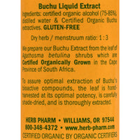 Thumbnail for HERB PHARM Buchu, 1 FZ