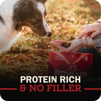Thumbnail for Redbarn Powerfood Air Dried Dog Food for Small Breeds - 91% Chicken & Chicken Organs with Blueberries - High Protein Dry Full Feed or Topper Made in USA for Picky Eaters - 2lb