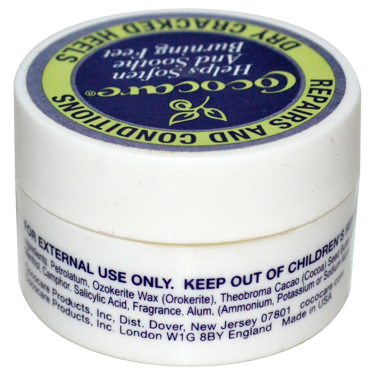 Cococare - Dry Cracked Heels Cream, 0.5 Oz