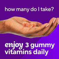 Thumbnail for Vitafusion Power Zinc Gummy Vitamins, Strawberry Tangerine Flavored Immune Support (1), 90 Count