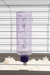 Thumbnail for Lixit Standard Cage Water Bottles for Rabbits, Ferrets, Guinea Pigs, Hamsters, Rats, Mice and Other Small Animal's (16 Ounce, Clear)