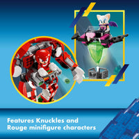 Thumbnail for LEGO Sonic The Hedgehog Knuckles’ Guardian Mech Building Toy Set, Sonic Toy for Kids, Video Game Inspired Knuckles Action Figure with Master Emerald, Gaming Gift for 8 Year Old Boys and Girls, 76996