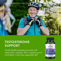 Thumbnail for Swanson Triple Boron Complex - Mineral Supplement with Glycinate, Citrate & Aspartate - Supports Bone Health* - Non-GMO - 250 Capsules