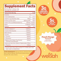 Thumbnail for Image 8 of Wellah Pre-Workout + Creatine Powder