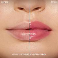 Thumbnail for Too Faced Lip Injection Maximum Plump Extra Strength Lip Plumper Gloss | Hydrating, Volumizing, + Plumping, 0.14 Fl Oz, Full Send (True Mauve)