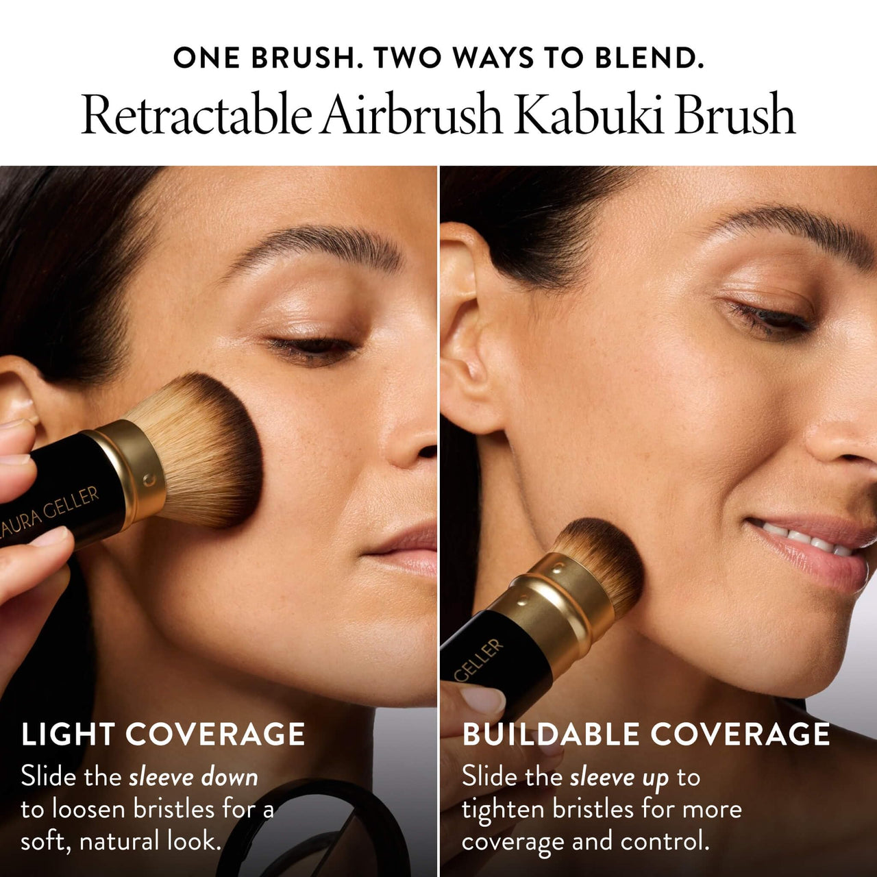 LAURA GELLER NEW YORK Award-Winning Baked Balance-n-Brighten Color Correcting Powder Foundation - Medium - Buildable Light to Medium Coverage - Demi-Matte Natural Finish