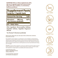 Thumbnail for Solgar Chromium Picolinate 200 mcg, 180 Vegetable Capsules - Supports Healthy Blood Sugar Metabolism - Non-GMO, Vegan, Gluten Free, Dairy Free, Kosher - 180 Servings