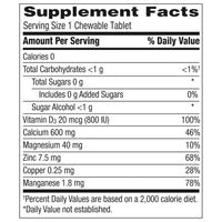 Thumbnail for Caltrate Chewables 600 +D3 Plus Minerals Calcium and Vitamin D, Sugar Free, Cherry, Orange and Fruit Punch, 155 count